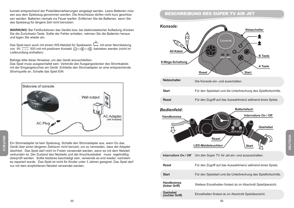 Lexibook JG6000 User Manual | Page 34 / 52