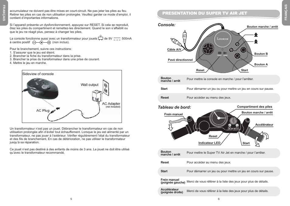 Lexibook JG6000 User Manual | Page 4 / 52