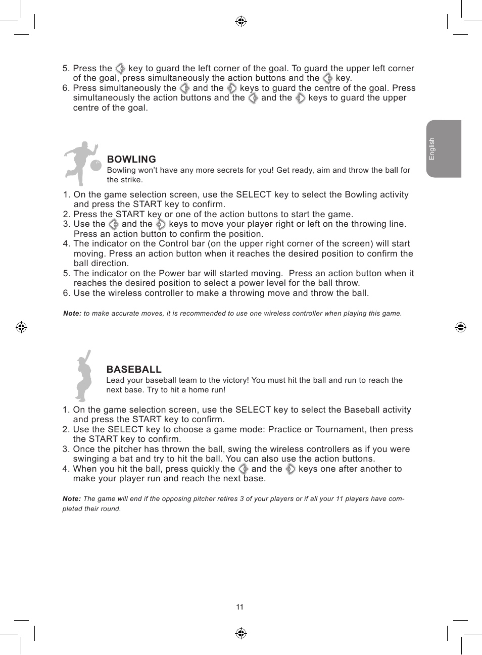 Lexibook JG7000 User Manual | Page 11 / 44