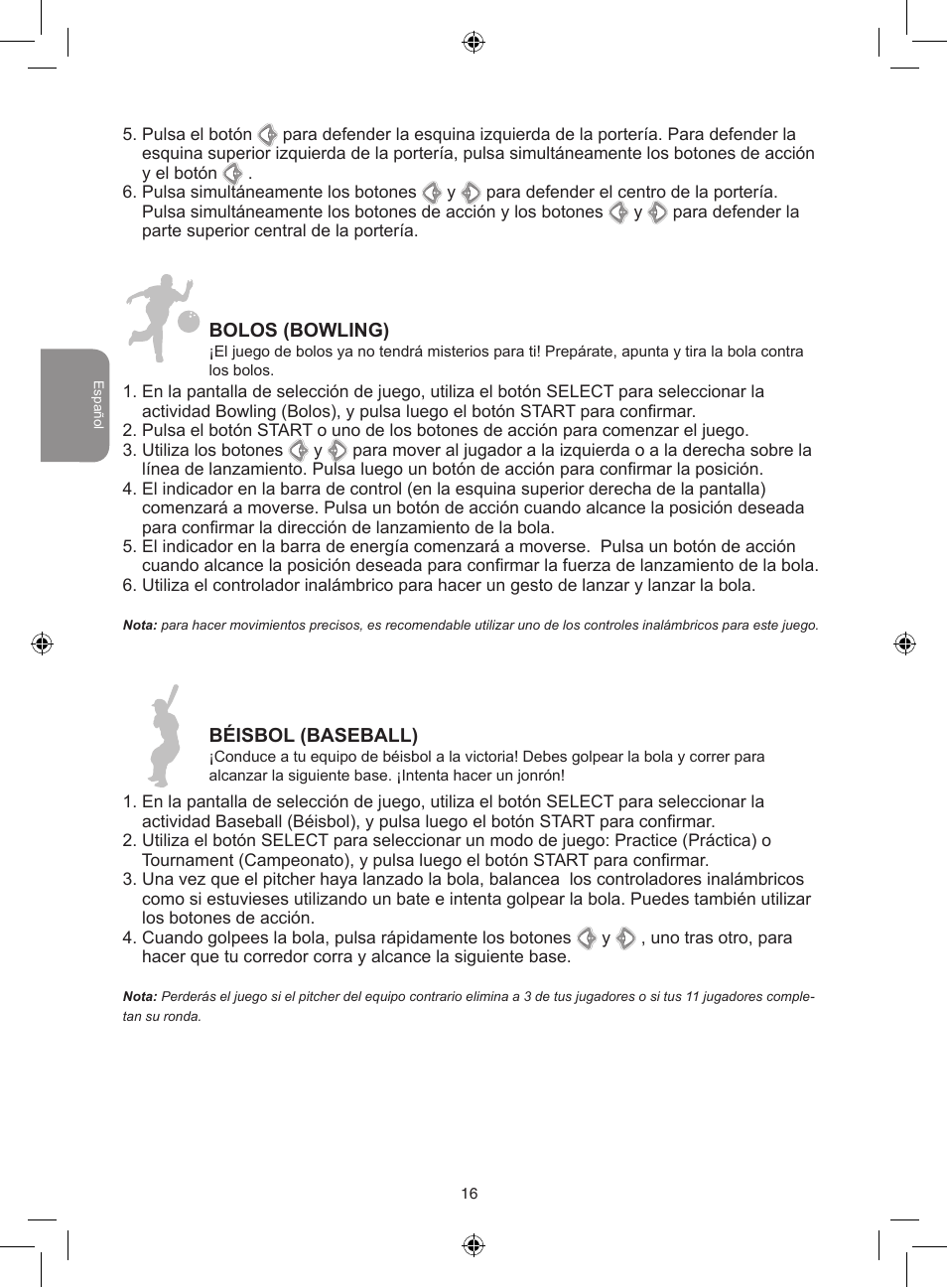 Lexibook JG7000 User Manual | Page 16 / 44