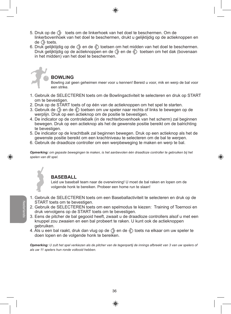 Lexibook JG7000 User Manual | Page 36 / 44