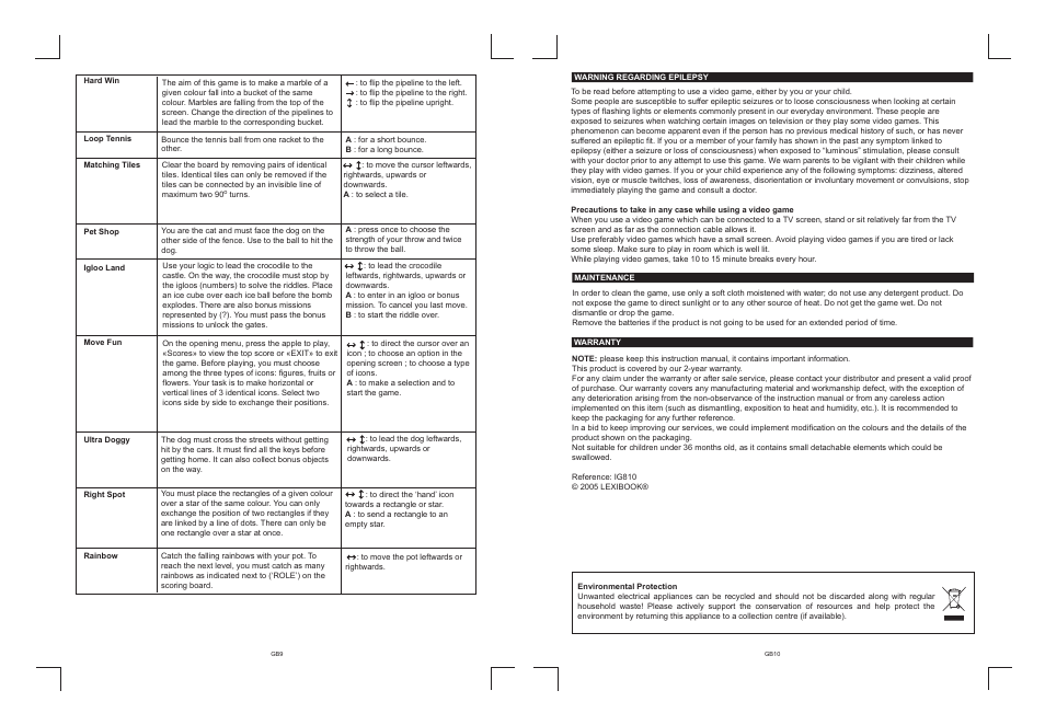 Gb9-10.pdf | Lexibook IG810 User Manual | Page 11 / 42