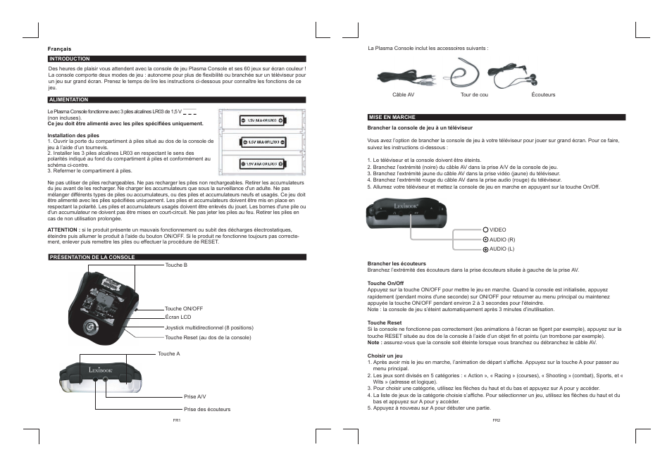 Fr1-2.pdf | Lexibook IG810 User Manual | Page 2 / 42