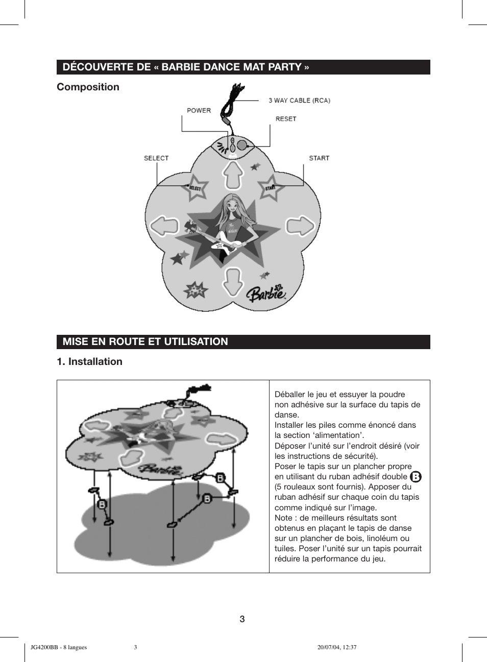 Lexibook JG4200BB User Manual | Page 3 / 58