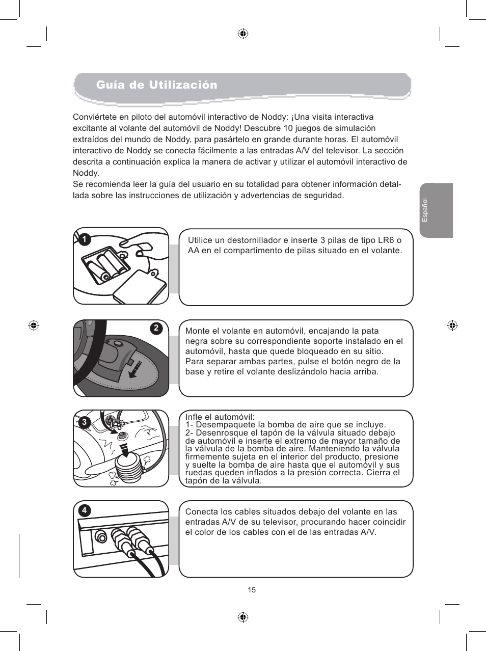 Maintenance, Warranty, Guía de utilización | Lexibook JG6000NO User Manual | Page 15 / 33