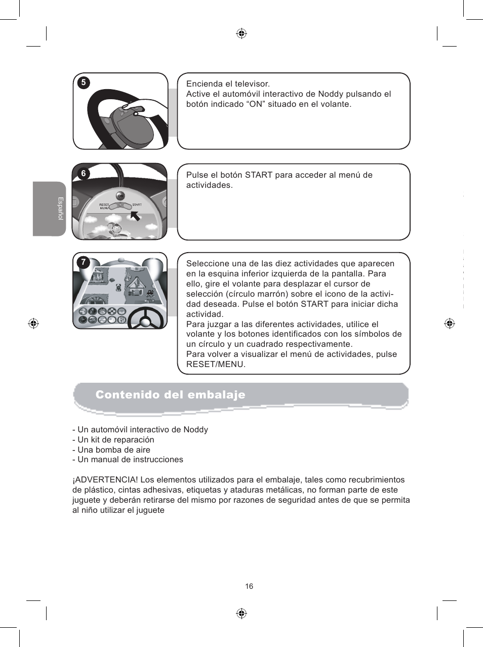 Alimentación eléctrica | Lexibook JG6000NO User Manual | Page 16 / 33