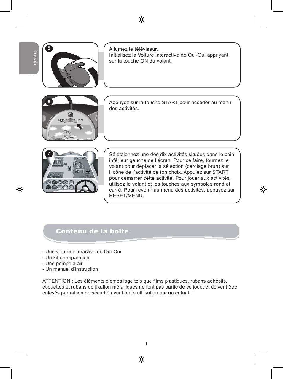 Alimentation | Lexibook JG6000NO User Manual | Page 4 / 33