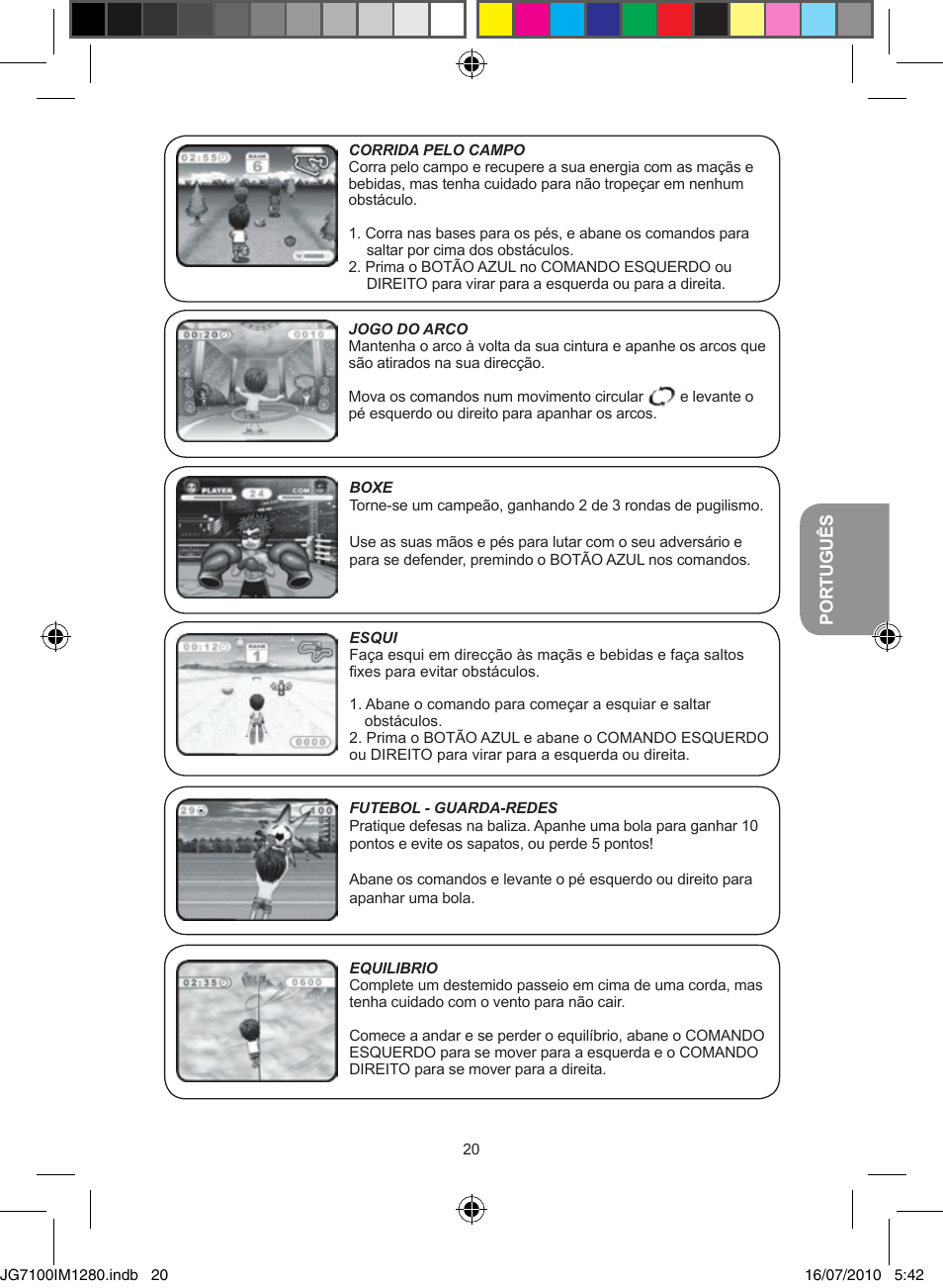 Lexibook JG7100 User Manual | Page 20 / 44