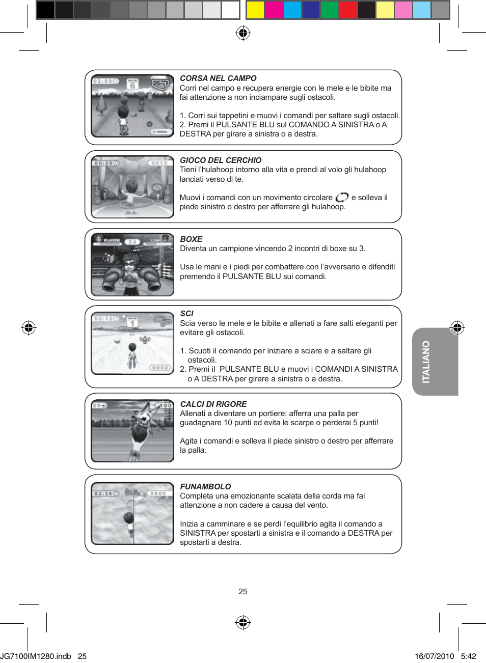 Lexibook JG7100 User Manual | Page 25 / 44