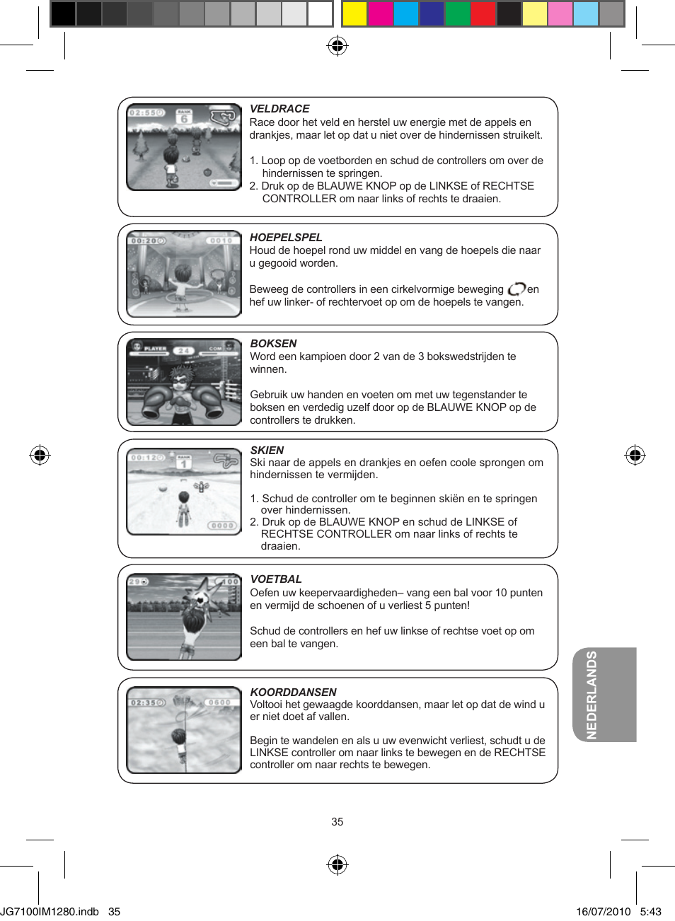 Lexibook JG7100 User Manual | Page 35 / 44