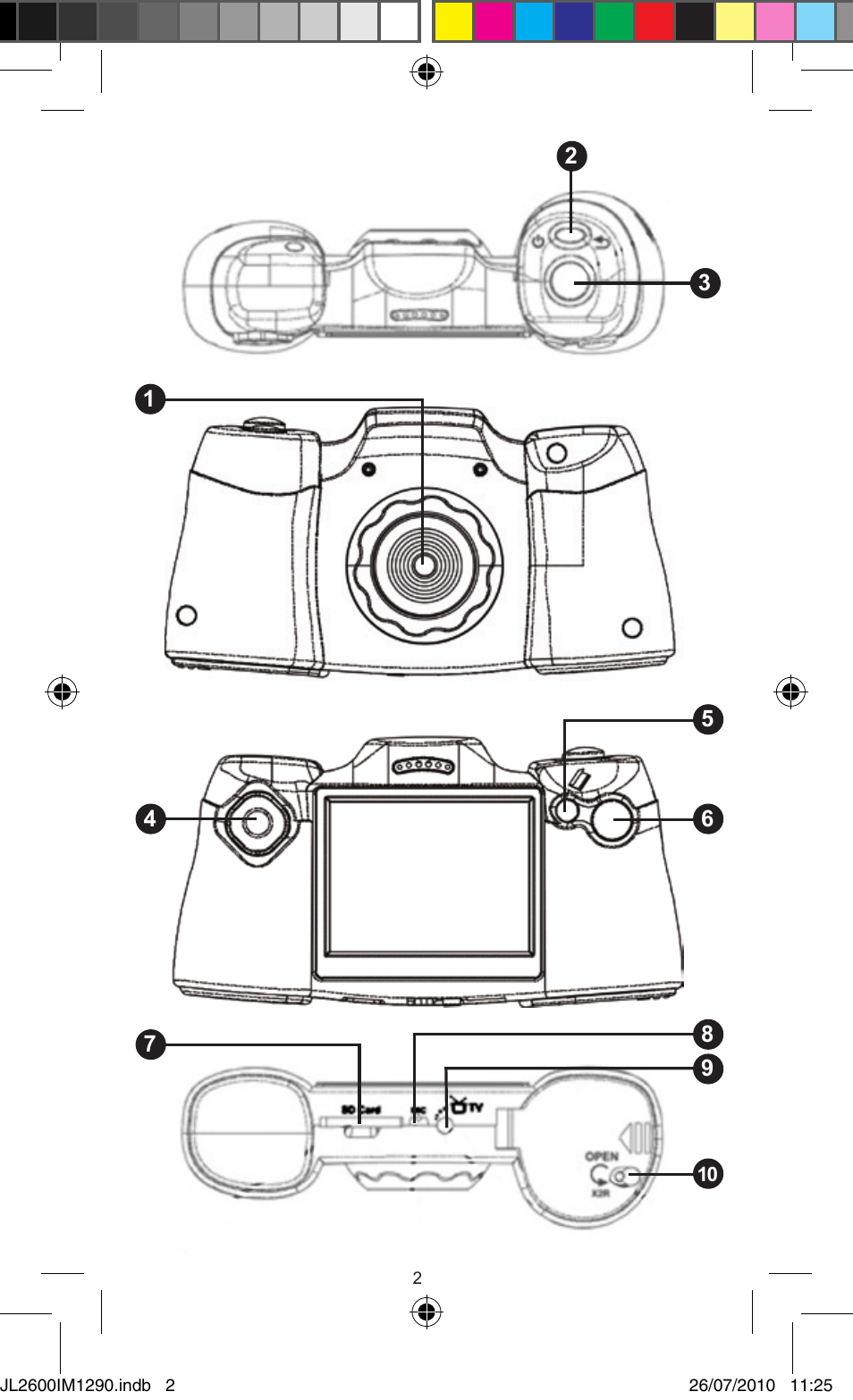 Lexibook JL2600 User Manual | Page 2 / 25