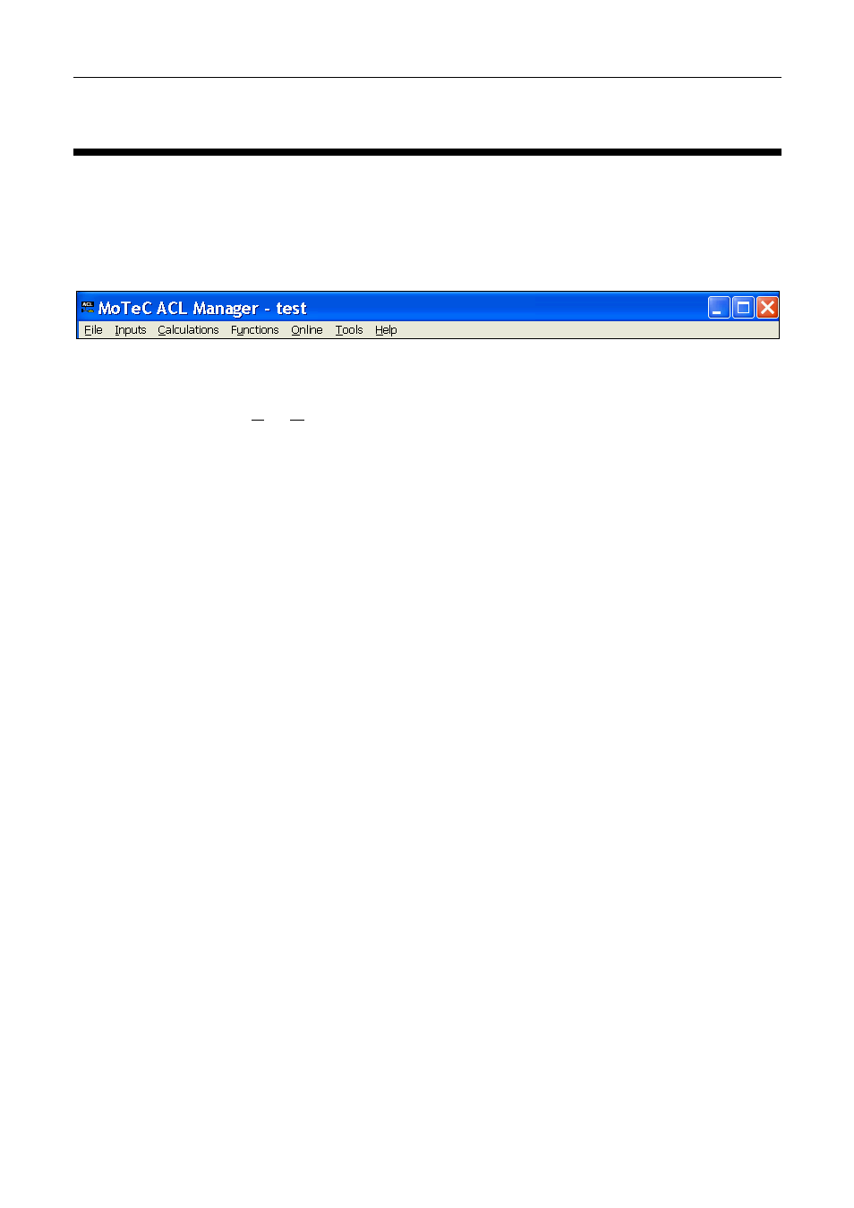 Windows keyboard use | MoTeC ACL VIM User Manual | Page 61 / 99