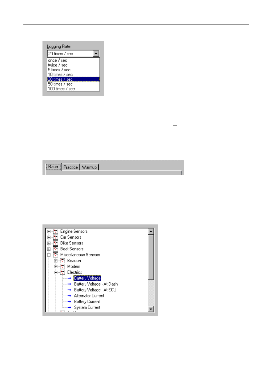 60 windows keyboard use | MoTeC ACL VIM User Manual | Page 64 / 99