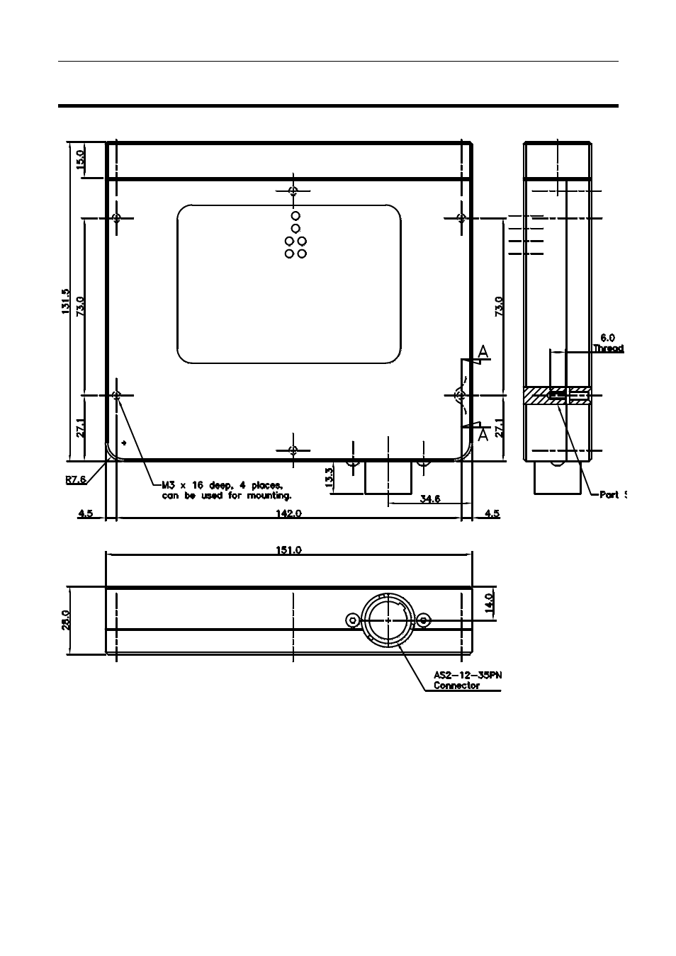 Appendix q: acl case dimensions | MoTeC ACL VIM User Manual | Page 94 / 99