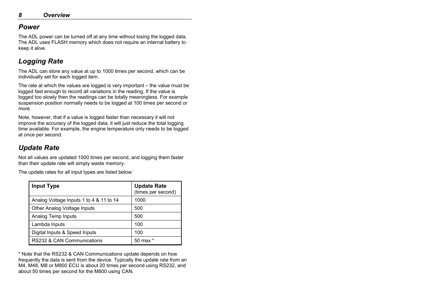 MoTeC ADL EDL User Manual | Page 10 / 81