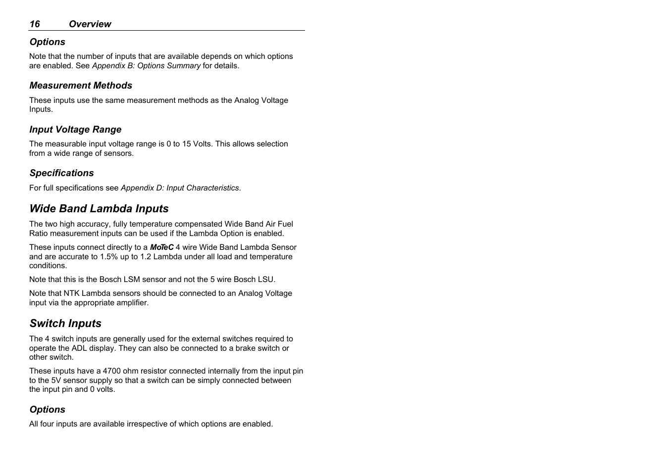 MoTeC ADL EDL User Manual | Page 18 / 81