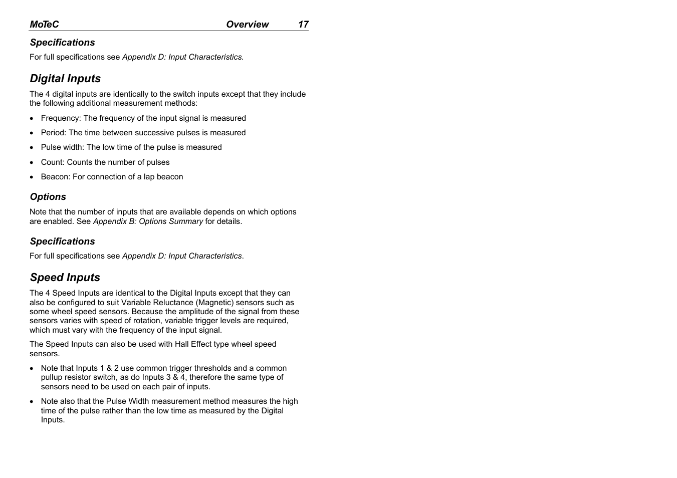 MoTeC ADL EDL User Manual | Page 19 / 81