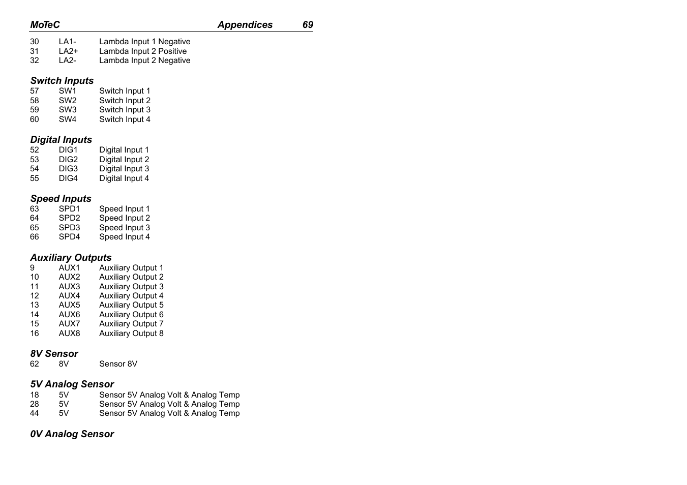 MoTeC ADL2 EDL2 User Manual | Page 71 / 82