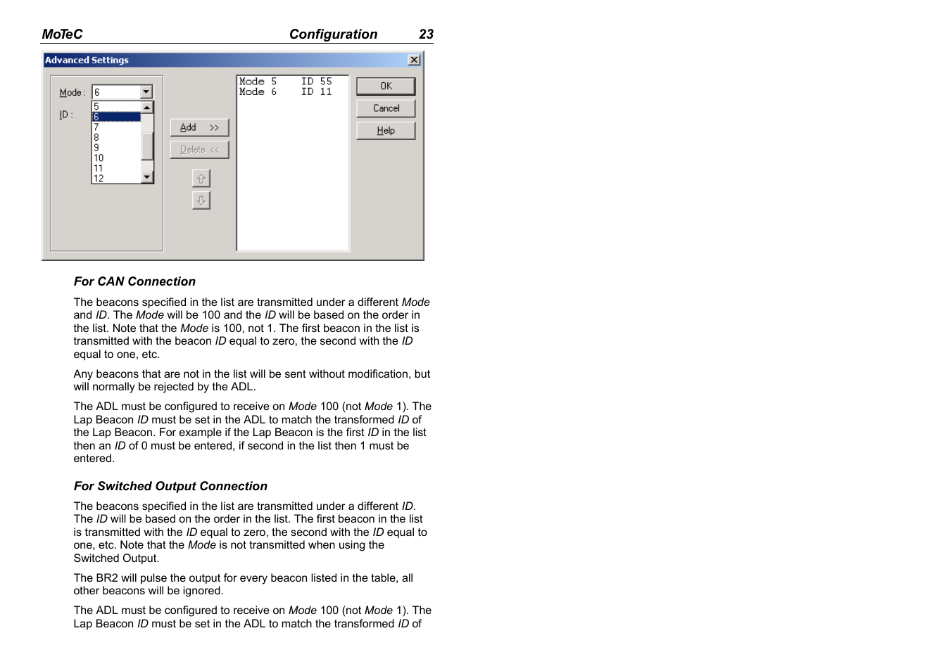 MoTeC BR2 BTX User Manual | Page 25 / 47