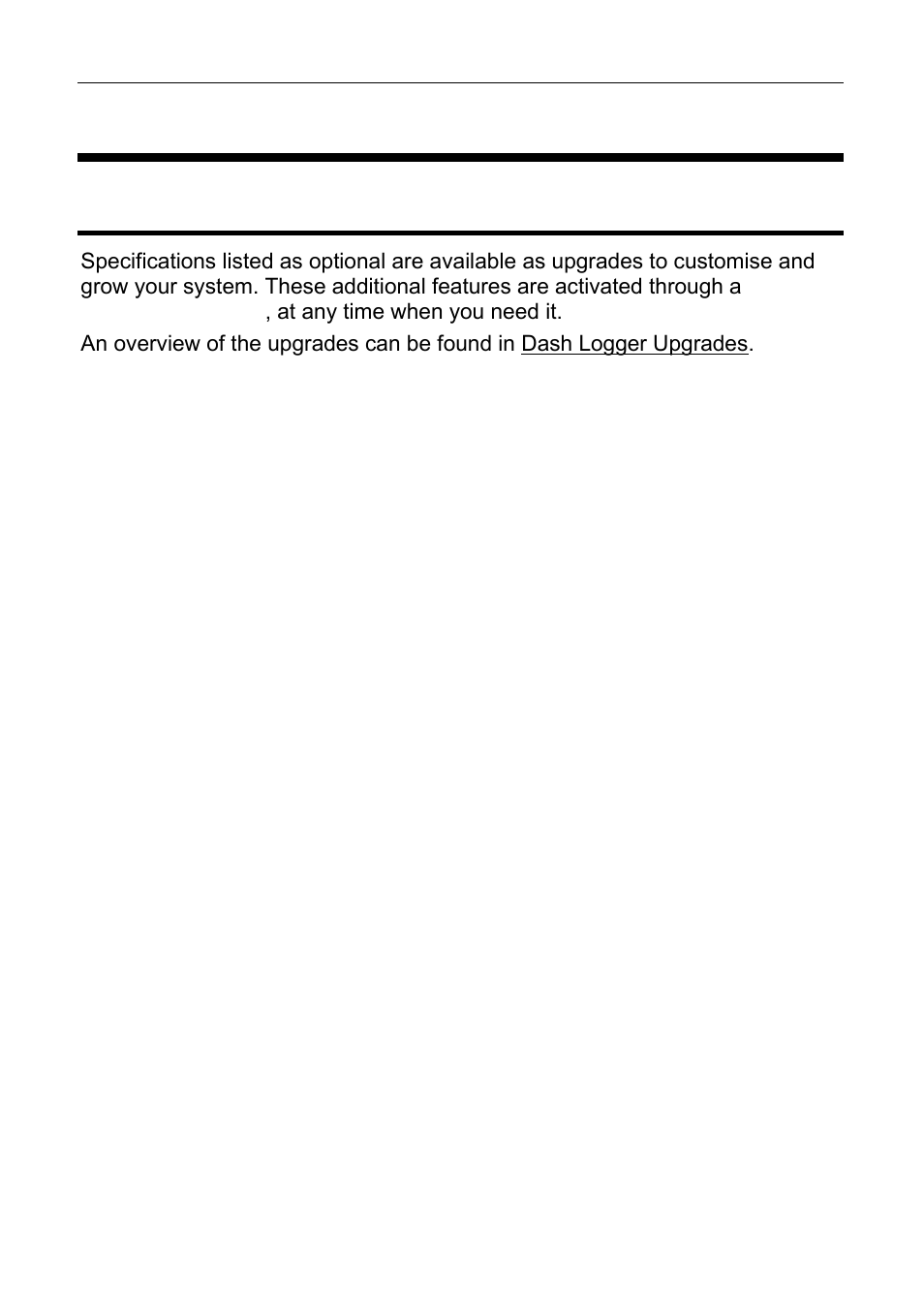 Appendices, Specifications | MoTeC CDL3 User Manual | Page 51 / 86