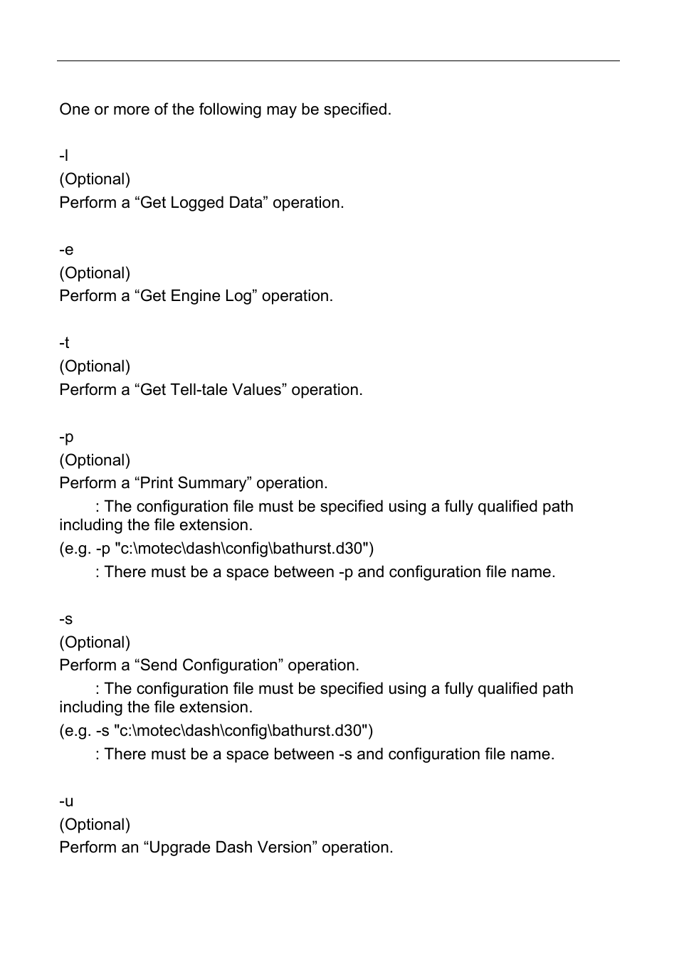 72 appendices tasks | MoTeC CDL3 User Manual | Page 72 / 86
