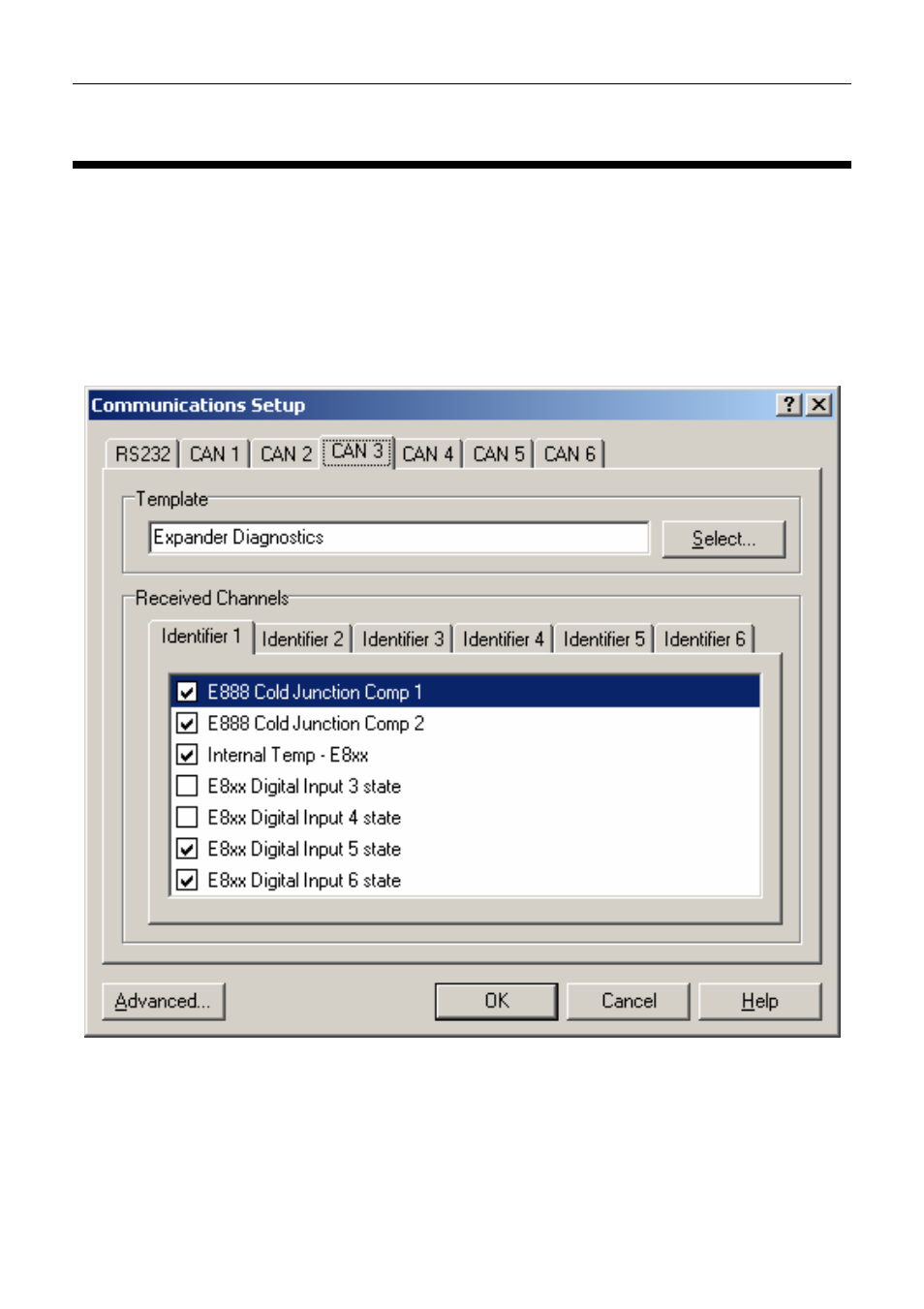 E8xx diagnostic information | MoTeC E816 User Manual | Page 13 / 30