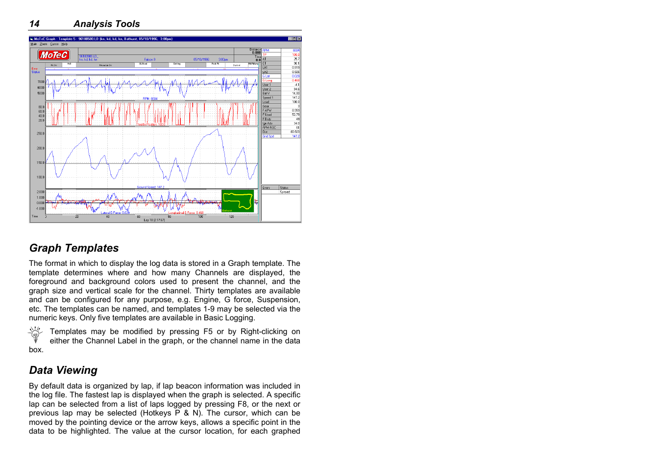MoTeC Interpreter User Manual | Page 16 / 37