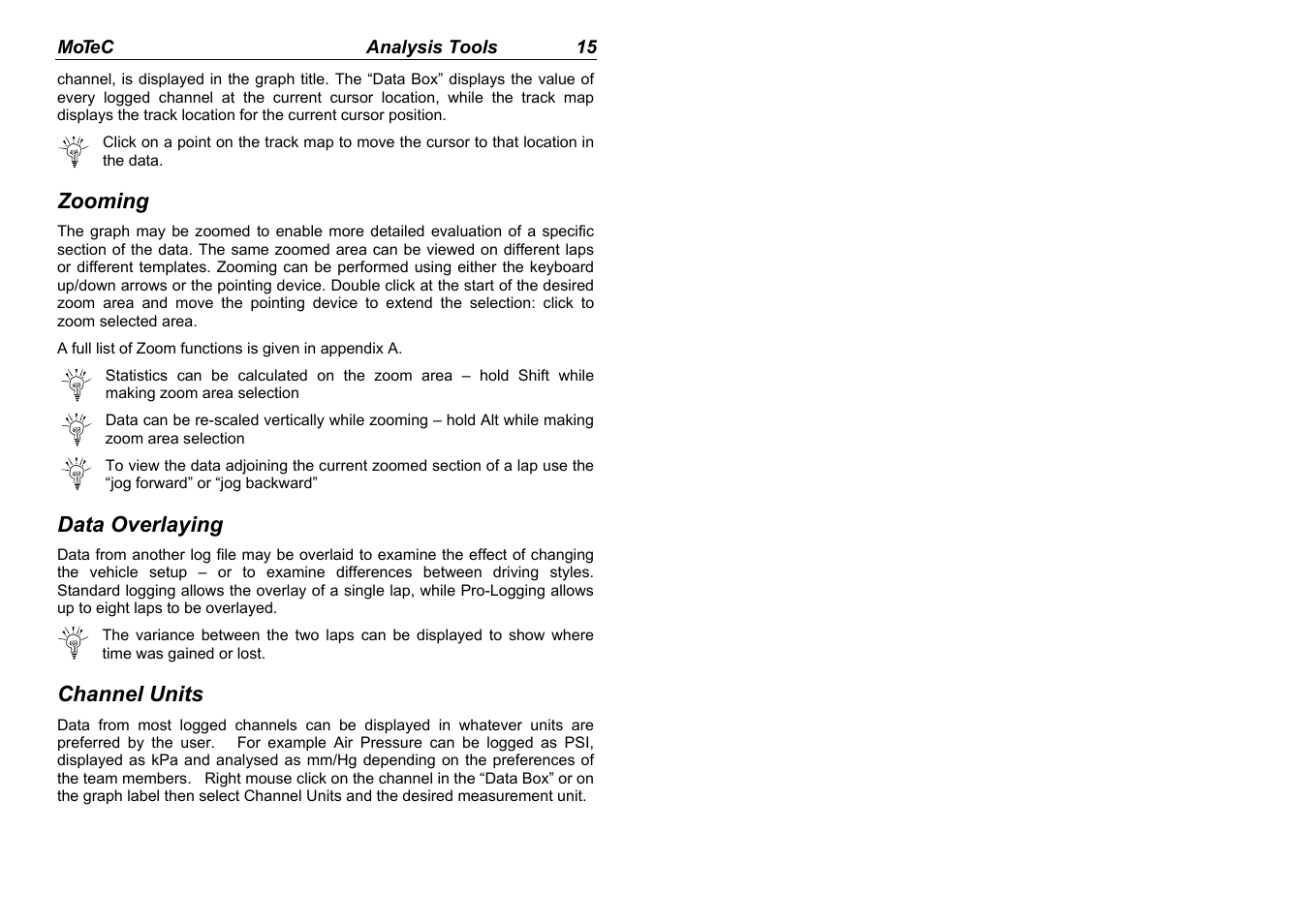 MoTeC Interpreter User Manual | Page 17 / 37