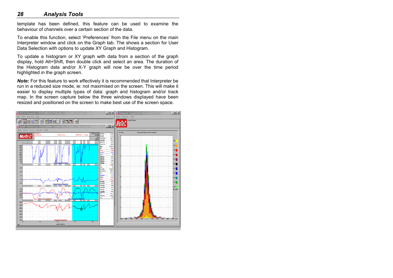 MoTeC Interpreter User Manual | Page 30 / 37