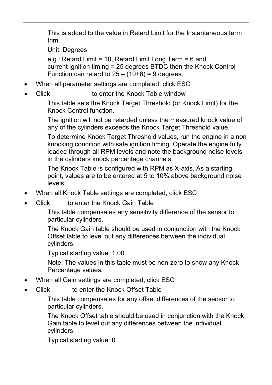 Motec configuration 21 | MoTeC Knock OKM User Manual | Page 21 / 36