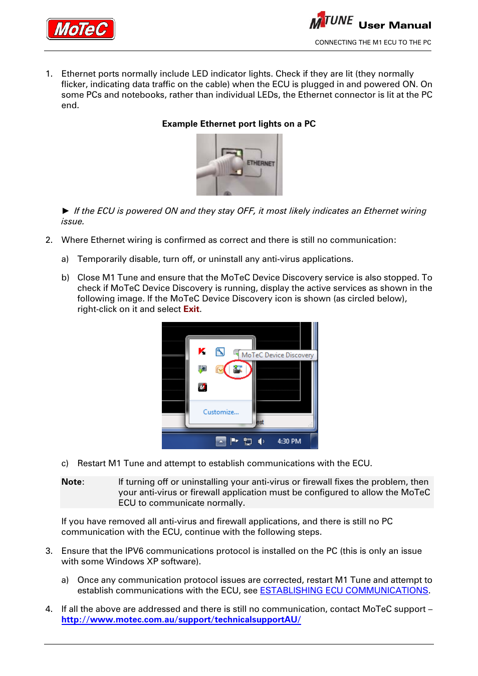 MoTeC M1 Tune User Manual User Manual | Page 12 / 77