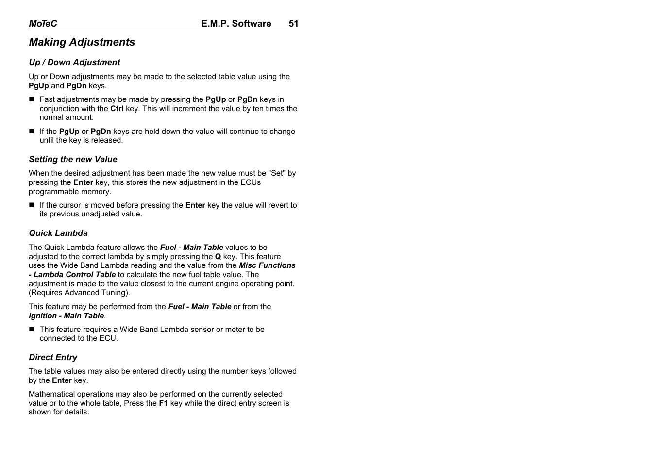 MoTeC M8 User Manual | Page 53 / 63