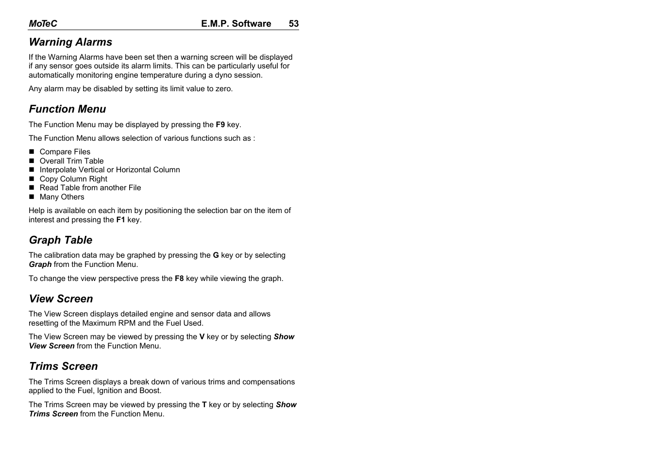 MoTeC M8 User Manual | Page 55 / 63