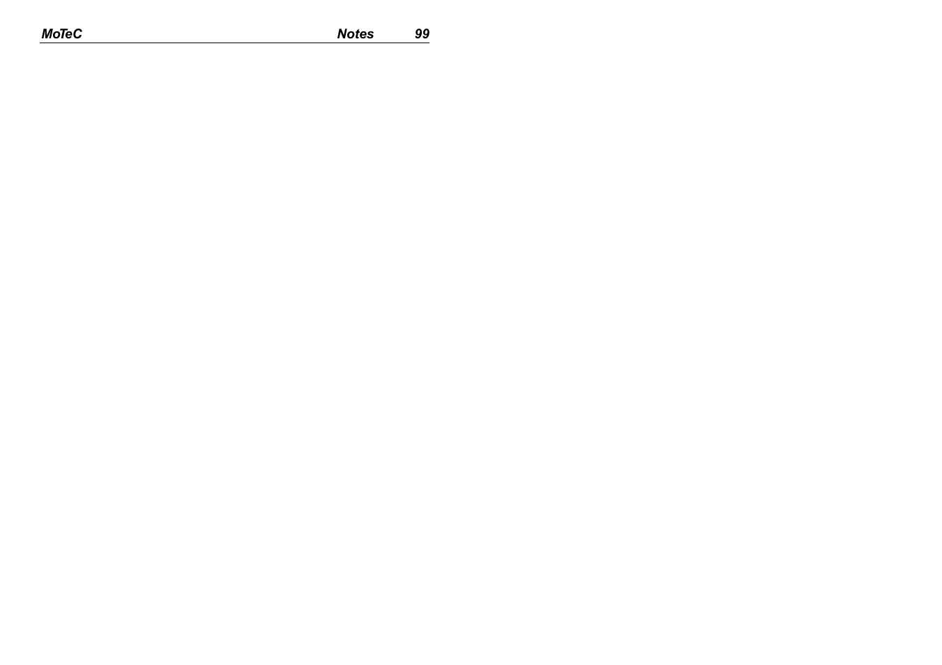 MoTeC M880 User Manual | Page 101 / 101