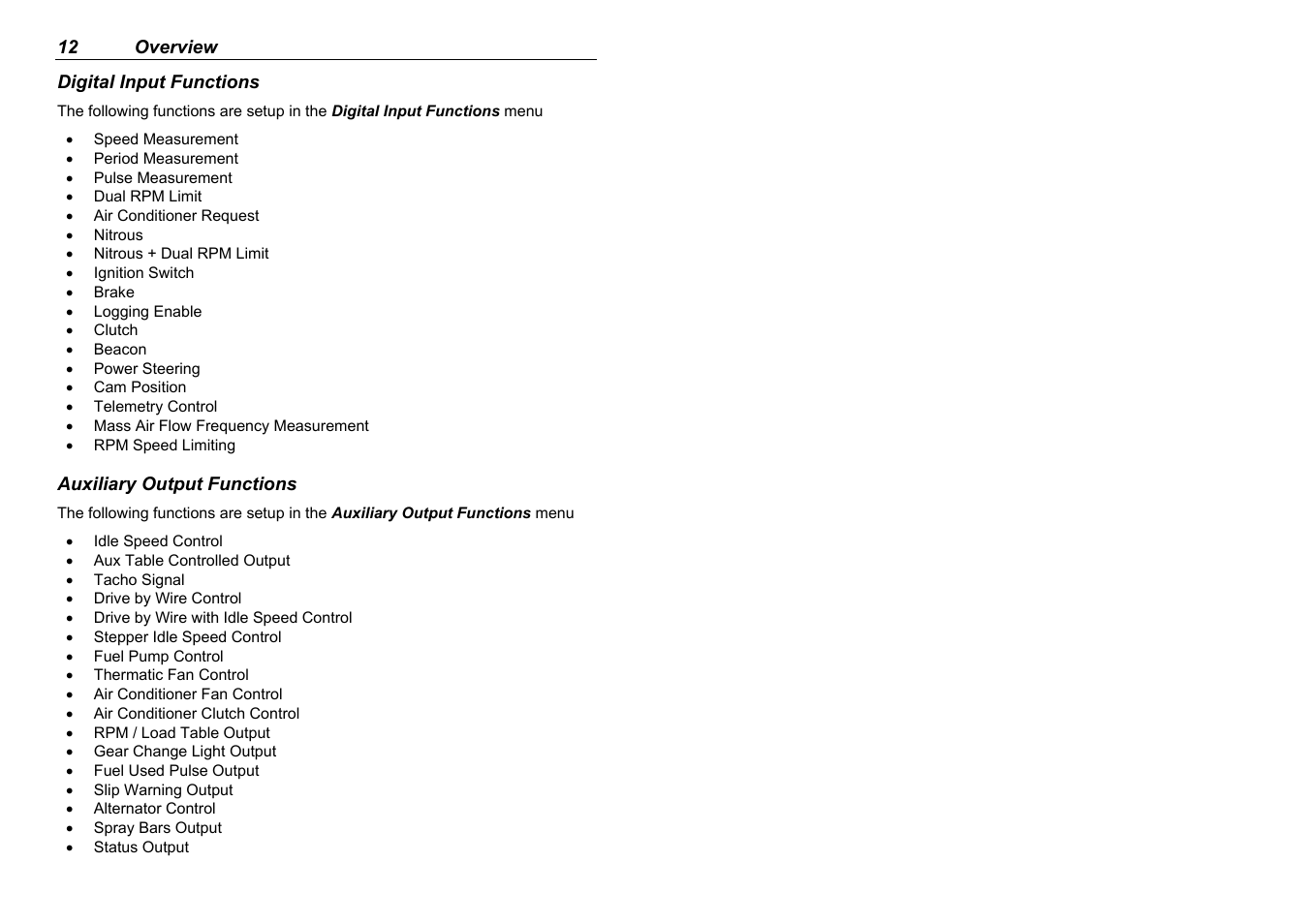 MoTeC M880 User Manual | Page 14 / 101