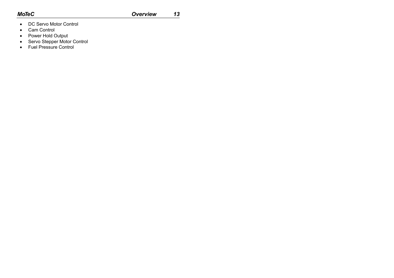 MoTeC M880 User Manual | Page 15 / 101