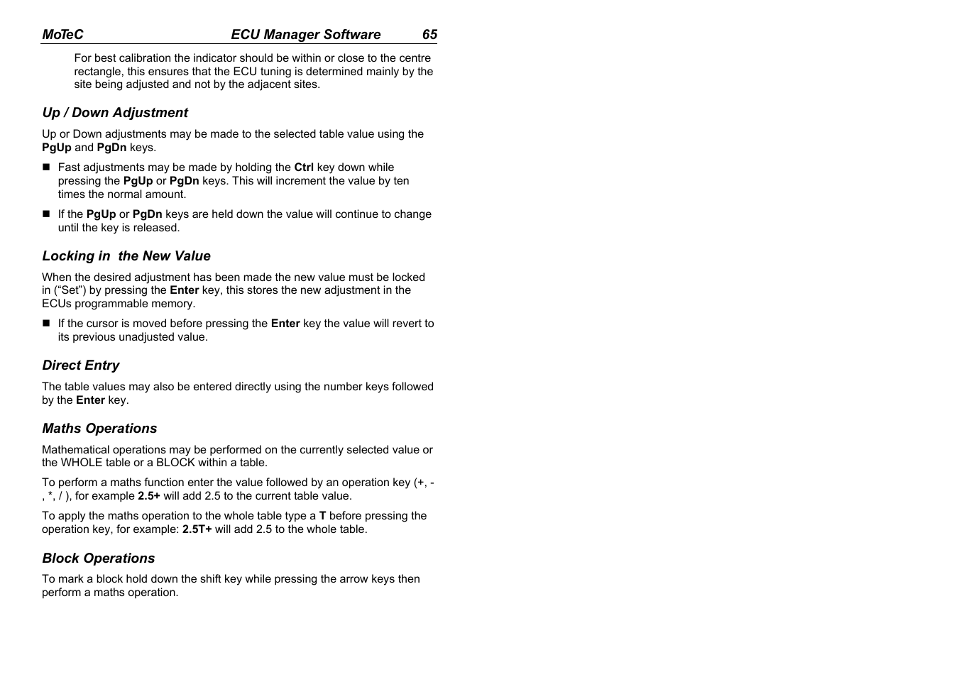 MoTeC M880 User Manual | Page 67 / 101