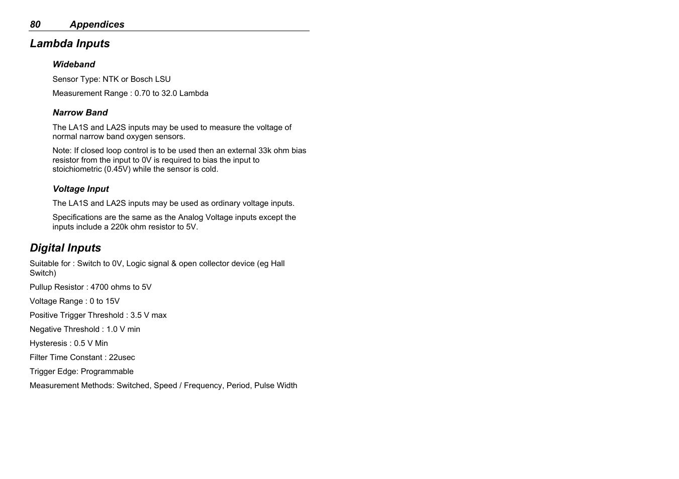 MoTeC M880 User Manual | Page 82 / 101