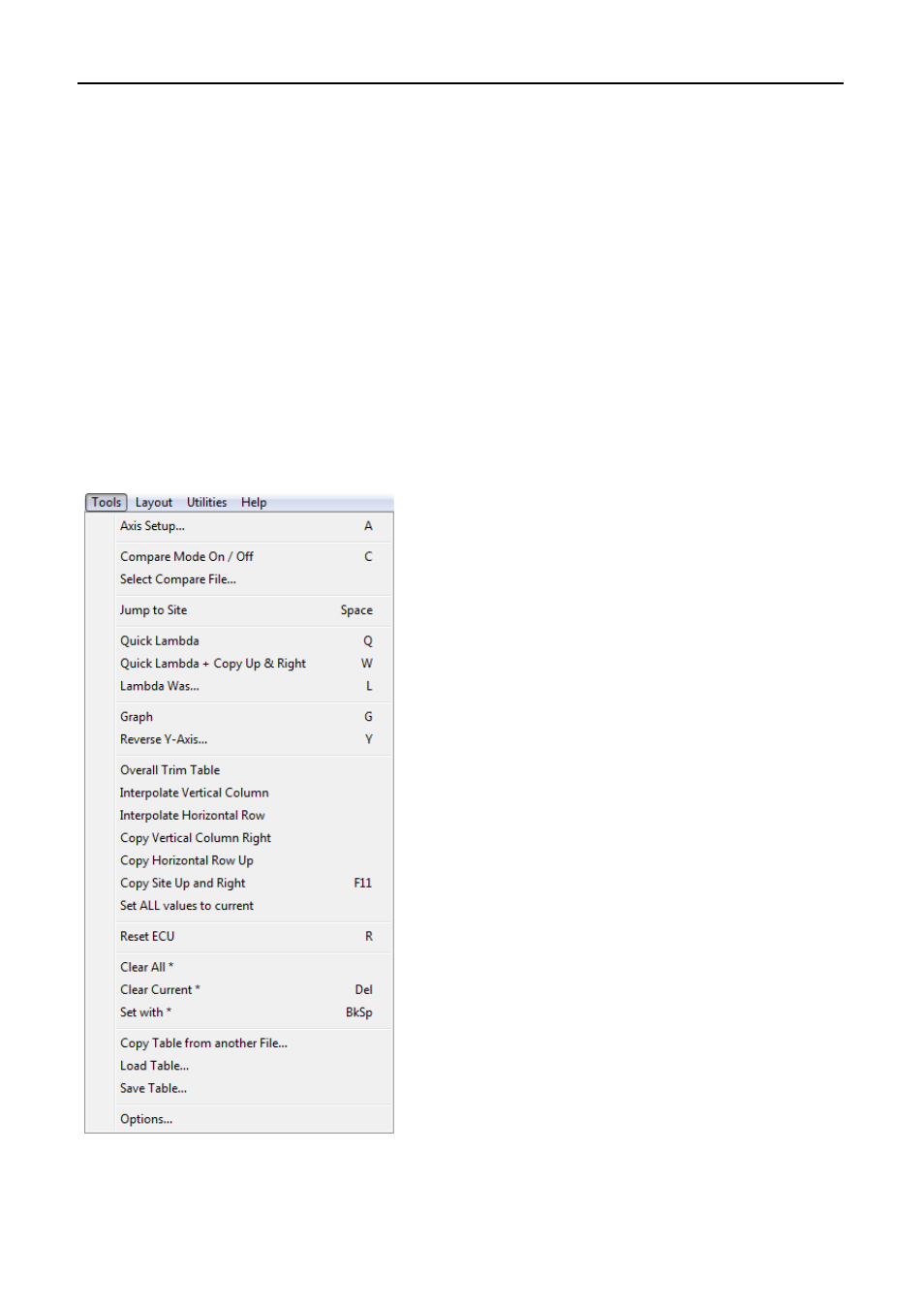 Tools, Compare mode on / off | MoTeC M84 User Manual | Page 62 / 86