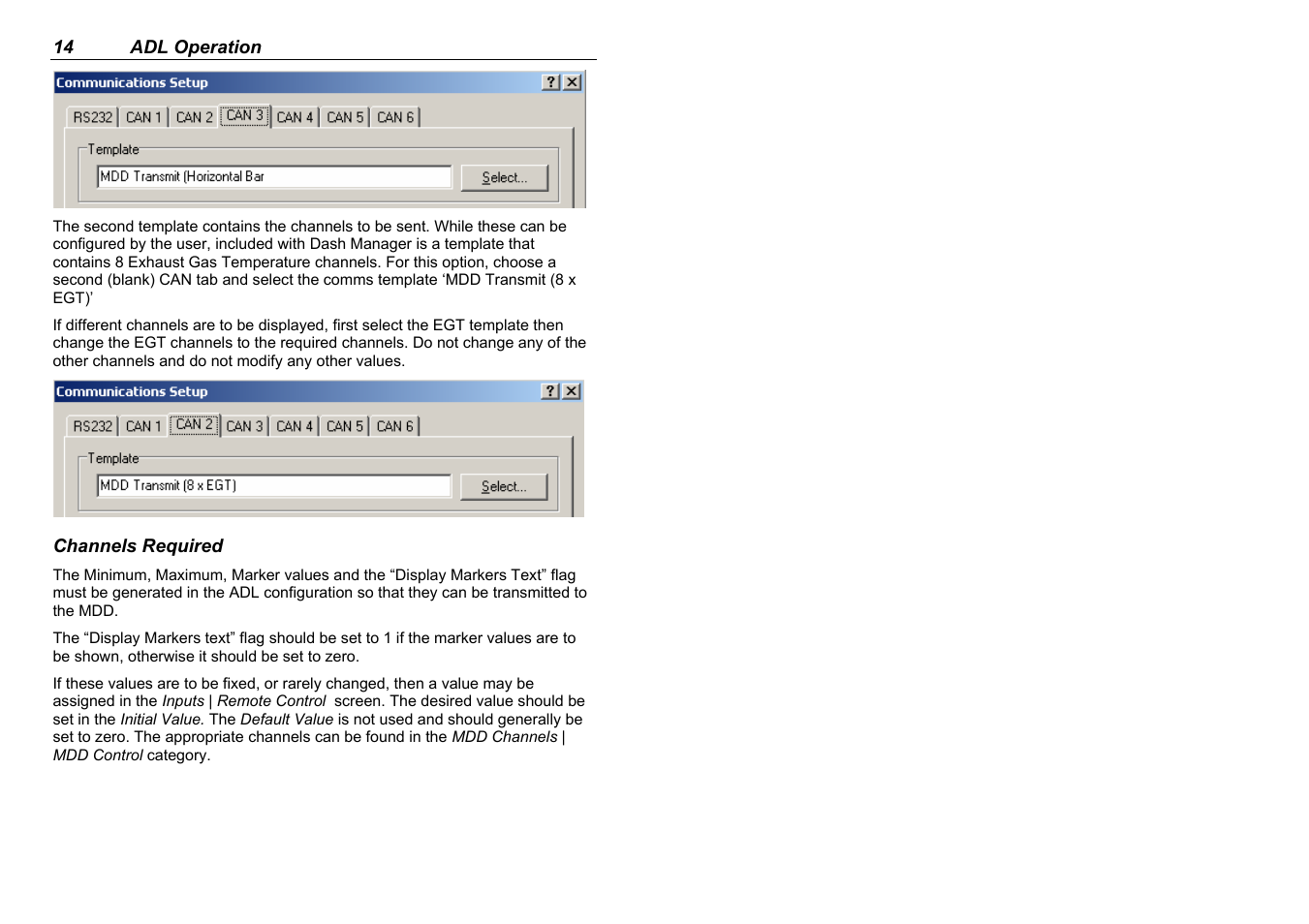 MoTeC MDD User Manual | Page 16 / 48