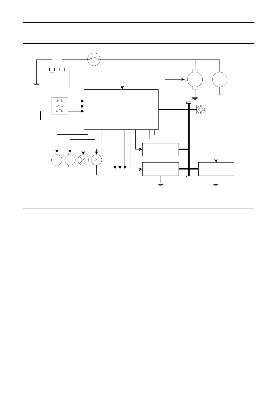 Wiring, Pdm a, Battery positive | 4installation, Battery isolator switch | MoTeC PDM30 User Manual | Page 7 / 61