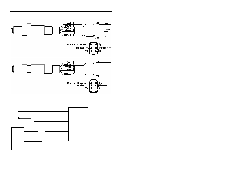 Motec appendices 37 bosch lsu 4.2 sensor, Wiring details | MoTeC PLM User Manual | Page 37 / 59