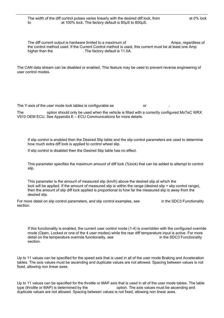 File | setup | user modes | MoTeC SDC3 User Manual | Page 13 / 24