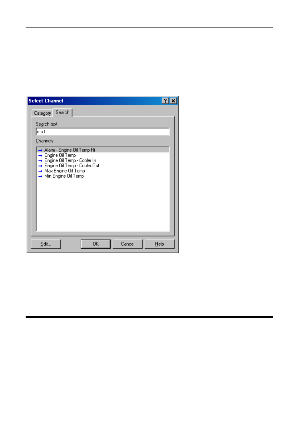 Conditions overview | MoTeC SDL User Manual | Page 35 / 70