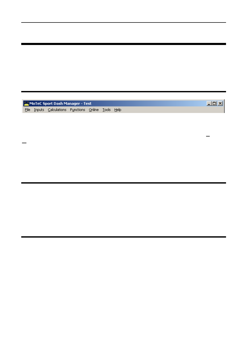 Windows keyboard use, Main menu, Closing a window | Getting help | MoTeC SDL User Manual | Page 39 / 70