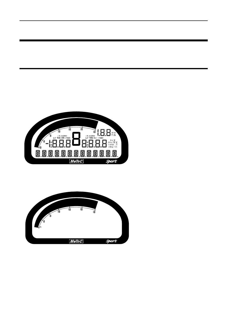 Overview, Display, Bar graph | MoTeC SDL User Manual | Page 4 / 70