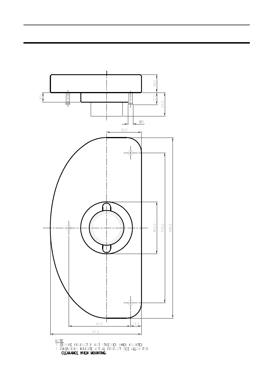 Appendix q: case dimensions | MoTeC SDL User Manual | Page 66 / 70