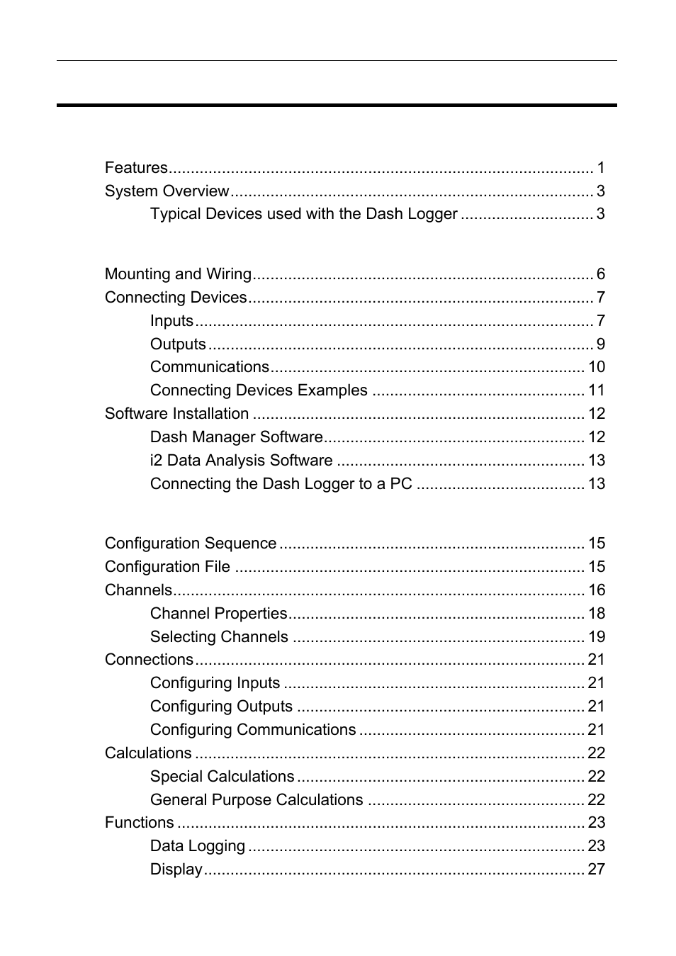 MoTeC ESDL3 User Manual | Page 2 / 76