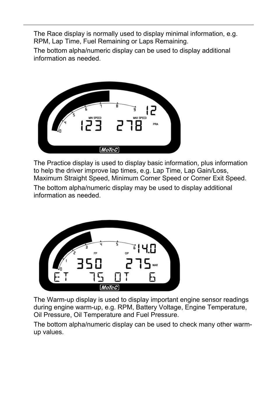 28 configuration | MoTeC ESDL3 User Manual | Page 32 / 76