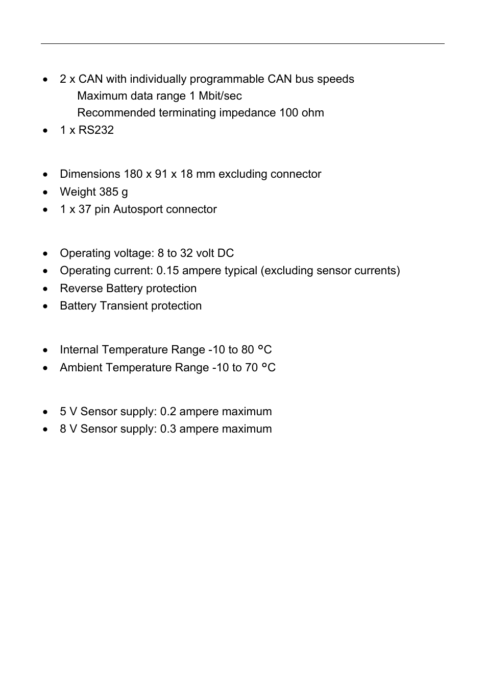 MoTeC ESDL3 User Manual | Page 42 / 76